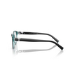 Occhiali da vista Tiffany TF2236D 8285 black on crystal tiffany blue - anteprima prodotto 3/4