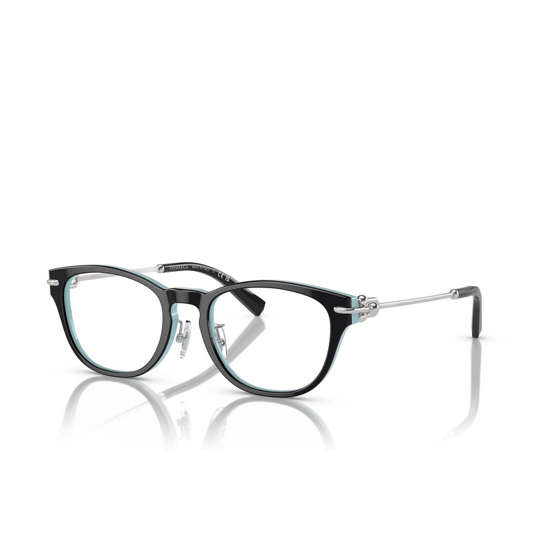 Tiffany TF2237D Eyeglasses 8055 black on tiffany blue - 2/4