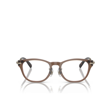 Tiffany TF2237D Eyeglasses 8255 brown transparent on pink - front view