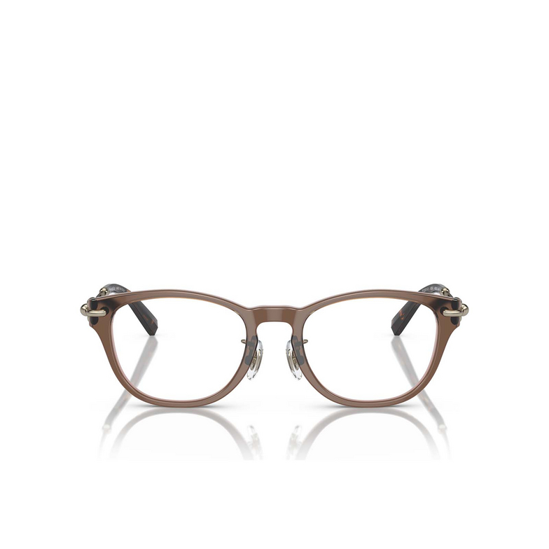 Tiffany TF2237D Eyeglasses 8255 brown transparent on pink - 1/4