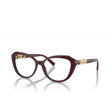 Tiffany TF2241B Eyeglasses 8389 burgundy - three-quarters view