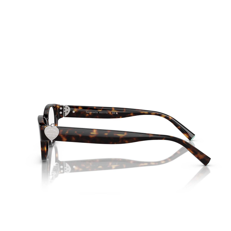 Tiffany TF2243D Eyeglasses 8015 havana - 3/4