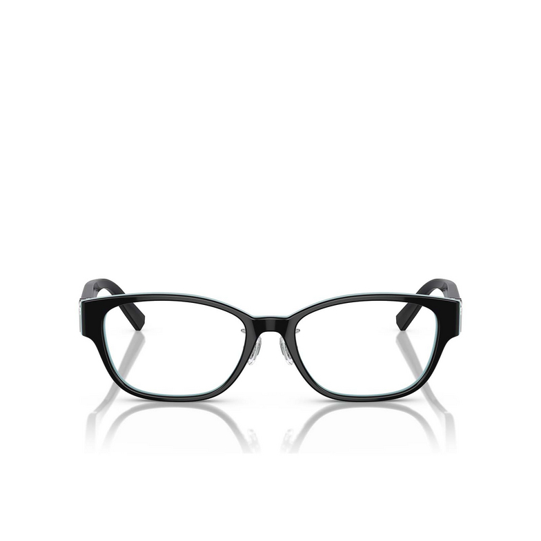 Tiffany TF2243D Eyeglasses 8055 black on tiffany blue - 1/4