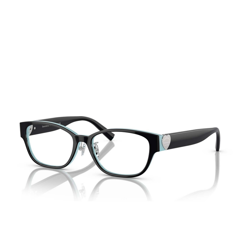 Tiffany TF2243D Eyeglasses 8055 black on tiffany blue - 2/4