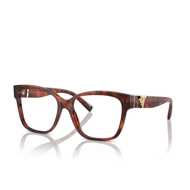 Tiffany TF2246 Eyeglasses 8002 havana - three-quarters view