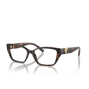 Tiffany TF2247 Eyeglasses 8015 havana - three-quarters view