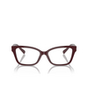 Gafas graduadas Tiffany TF2249 8389 burgundy - Miniatura del producto 1/4