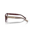 Gafas graduadas Tiffany TF2249 8389 burgundy - Miniatura del producto 3/4