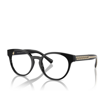 Tiffany TF2250 Eyeglasses 8001 black - three-quarters view