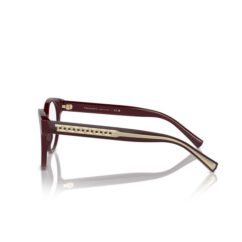 Tiffany TF2250 Eyeglasses 8389 burgundy - 3/4