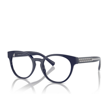 Tiffany TF2250 Korrektionsbrillen 8396 solid dark blue - Dreiviertelansicht