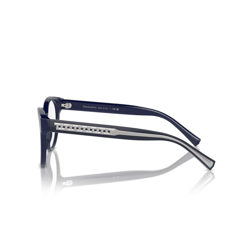 Tiffany TF2250 Eyeglasses 8396 solid dark blue - 3/4