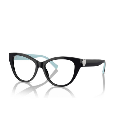Tiffany TF2251 Eyeglasses 8406 black - three-quarters view