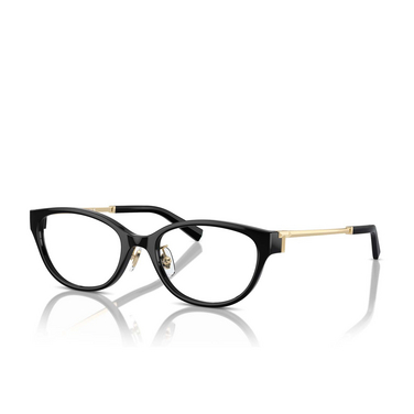 Tiffany TF2252D Eyeglasses 8001 black - three-quarters view