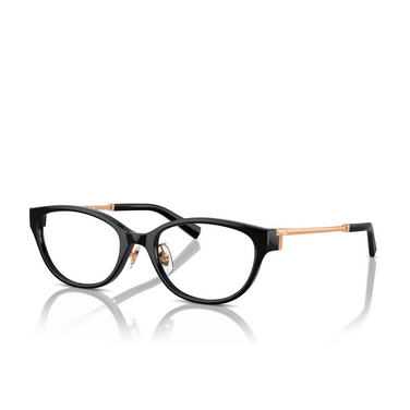 Tiffany TF2252D Eyeglasses 8420 black - three-quarters view