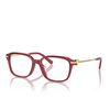 Gafas graduadas Tiffany TF2253D 8419 crystal burgundy - Miniatura del producto 2/4