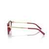 Gafas graduadas Tiffany TF2253D 8419 crystal burgundy - Miniatura del producto 3/4