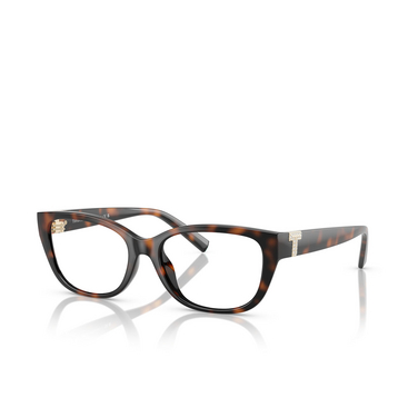 Tiffany TF2254BU Eyeglasses 8015 havana - three-quarters view