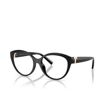 Tiffany TF2255U Eyeglasses 8001 black - three-quarters view