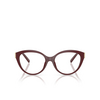 Gafas graduadas Tiffany TF2255U 8389 burgundy - Miniatura del producto 1/4