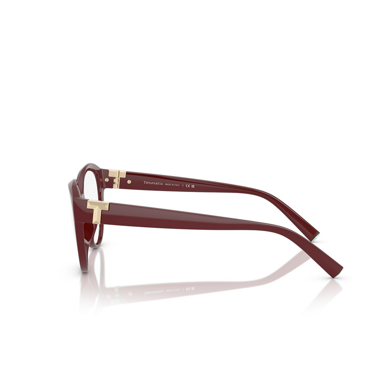 Gafas graduadas Tiffany TF2255U 8389 burgundy - 3/4