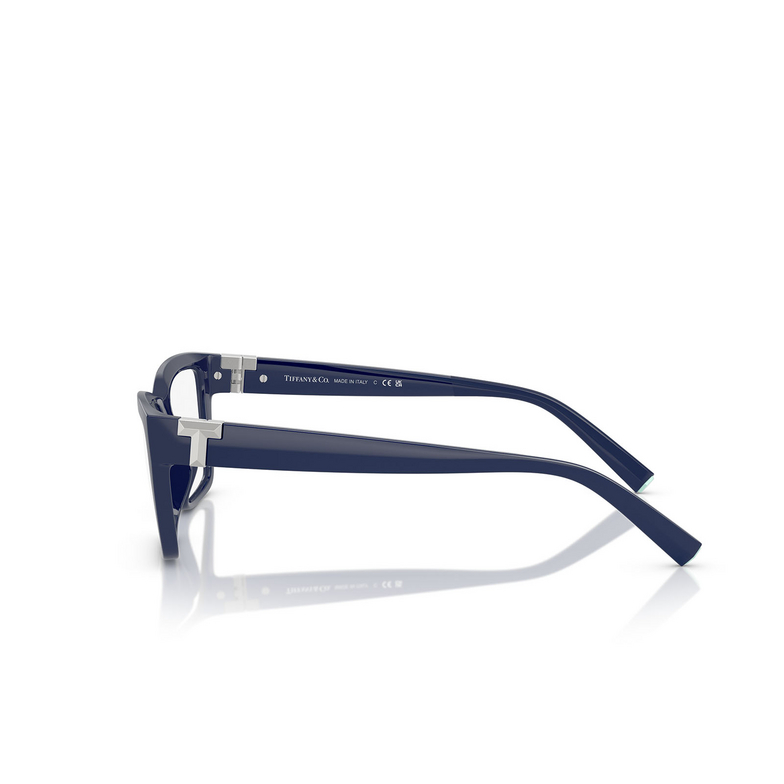 Tiffany TF2256U Eyeglasses 8396 solid dark blue - 3/4