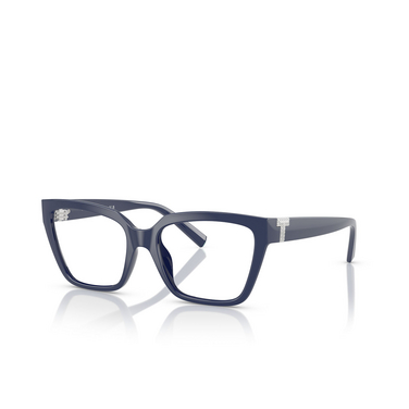 Tiffany TF2257BU Korrektionsbrillen 8396 solid dark blue - Dreiviertelansicht