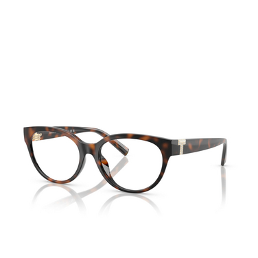 Tiffany TF2258BU Eyeglasses 8015 havana - three-quarters view