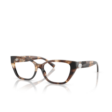 Tiffany TF2259 Eyeglasses 8421 spotted brown havana - three-quarters view