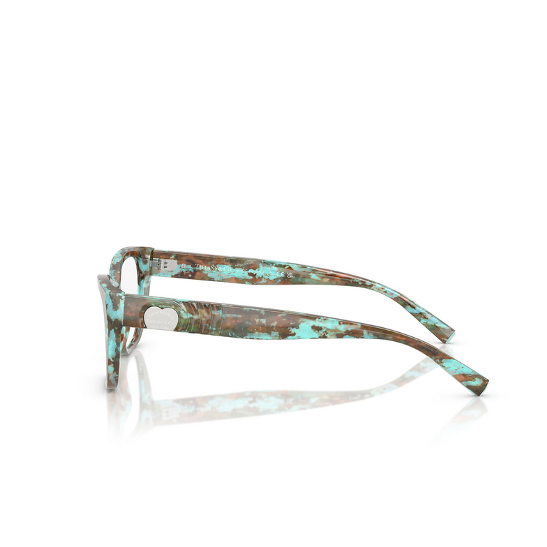 Gafas graduadas Tiffany TF2259 8422 havana tiffany blue - 3/4