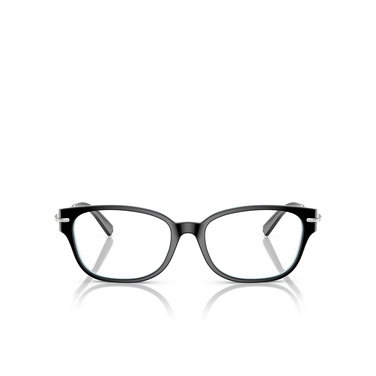 Tiffany TF2262 Eyeglasses 8055 black on tiffany blue - front view