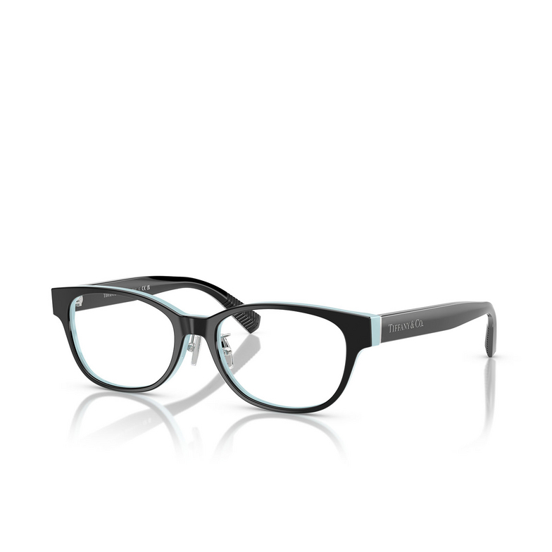 Tiffany TF2263D Eyeglasses 8055 black on tiffany blue - 2/4