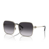 Occhiali da sole Tiffany TF3093D 61903C pale gold - anteprima prodotto 2/4