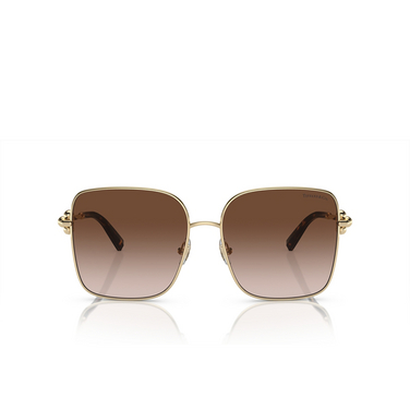 Tiffany TF3094 Sunglasses 60213B pale gold - front view