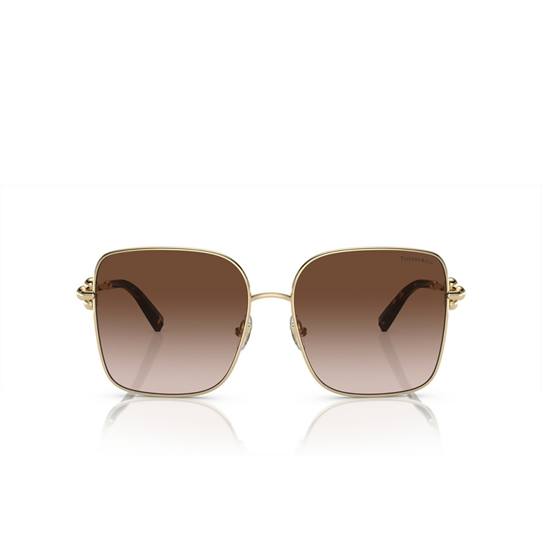 Tiffany TF3094 Sunglasses 60213B pale gold - 1/4