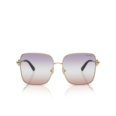 Tiffany TF3094 Sunglasses 6199EL pale gold - front view