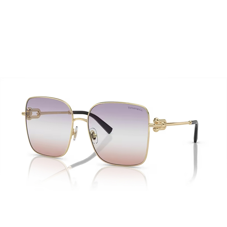 Tiffany TF3094 Sunglasses 6199EL pale gold - 2/4