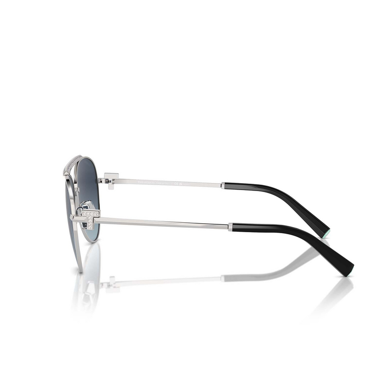 Lunettes de soleil Tiffany TF3101B 60014U silver - 3/4