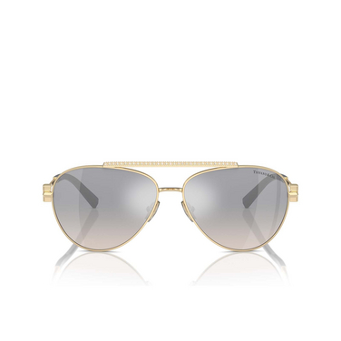 Occhiali da sole Tiffany TF3101B 61791U pale gold - frontale