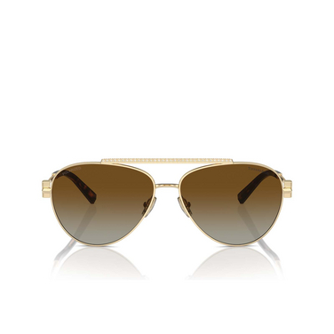 Gafas de sol Tiffany TF3101B 6208T5 pale gold - Vista delantera