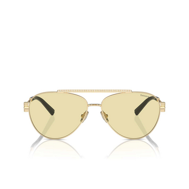 Gafas de sol Tiffany TF3101B 6210M4 pale gold - Vista delantera