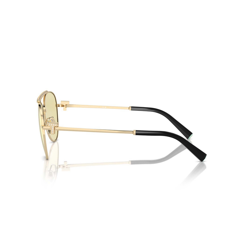 Gafas de sol Tiffany TF3101B 6210M4 pale gold - 3/4