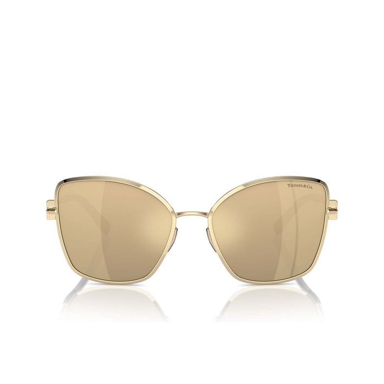 Occhiali da sole Tiffany TF3102B 614903 pale gold - 1/4