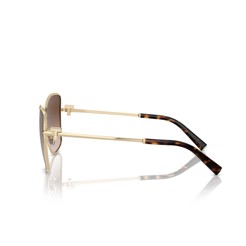 Gafas de sol Tiffany TF3102B 61893B pale gold - 3/4