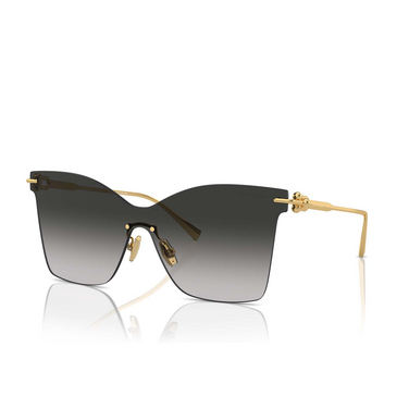Tiffany TF3103K Sunglasses 62113C gold plated - three-quarters view