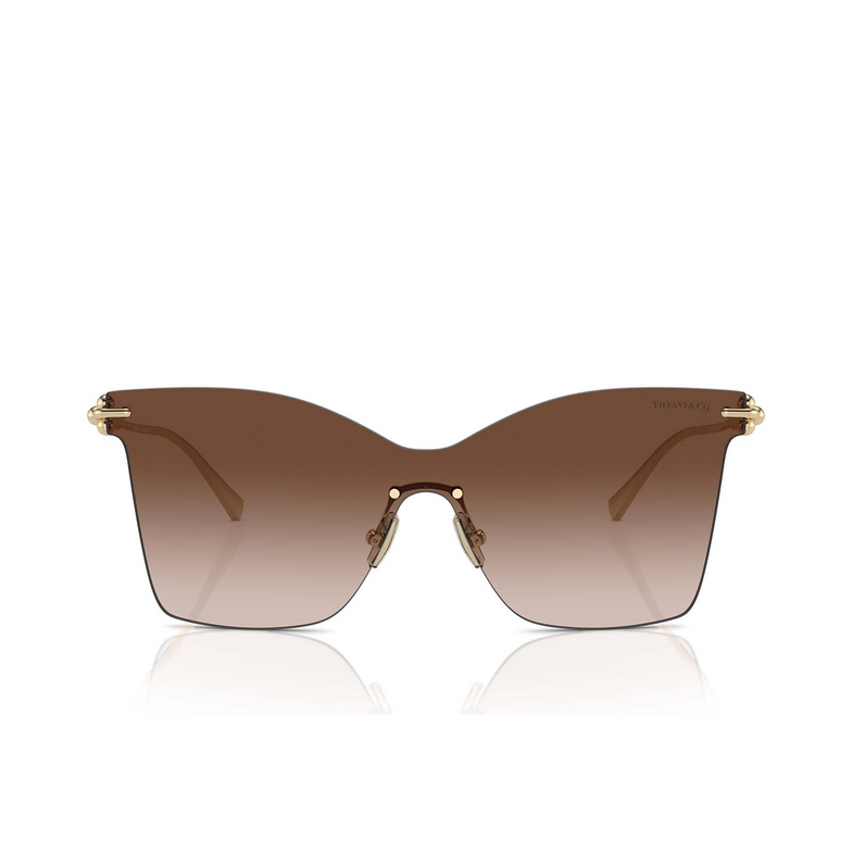 Gafas de sol Tiffany TF3103K 62123B pale gold plated - 1/4