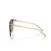 Occhiali da sole Tiffany TF3103K 62123B pale gold plated - anteprima prodotto 3/4