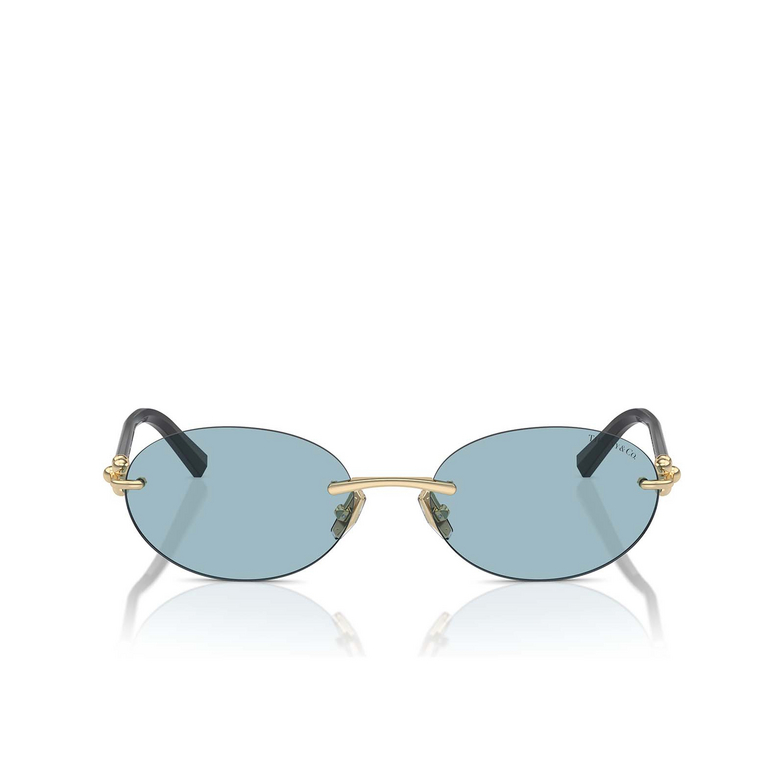 Lunettes de soleil Tiffany TF3104D 602180 pale gold - 1/4