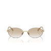 Gafas de sol Tiffany TF3104D 617811 pale gold - Miniatura del producto 1/4