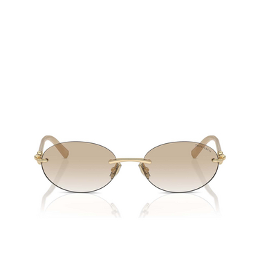 Tiffany TF3104D Sunglasses 617811 pale gold - front view